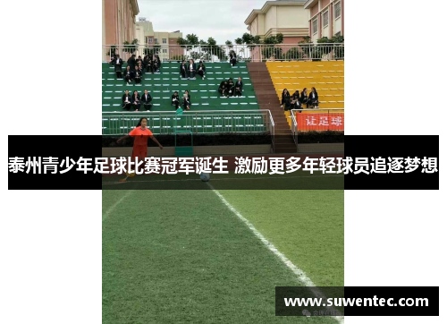 泰州青少年足球比赛冠军诞生 激励更多年轻球员追逐梦想
